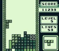 Tetris sur Nintendo Game Boy